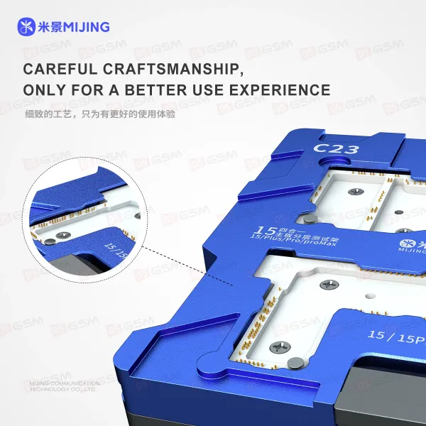 Колодка для теста платы iPhone 15 series (Mijing C23) фото в интернет-магазине 05gsm.ru