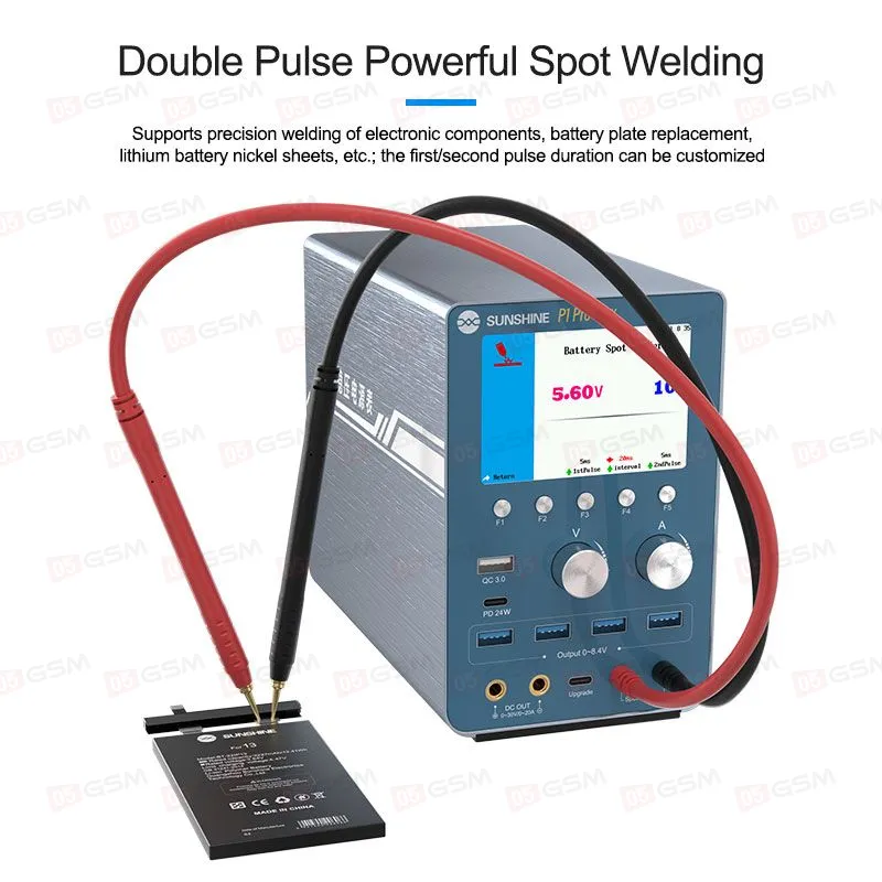 Блок питания со сваркой и шорткиллером Sunshine P1 Pro Max (Импульсный; 28 В; 6 А) фото в интернет-магазине 05gsm.ru