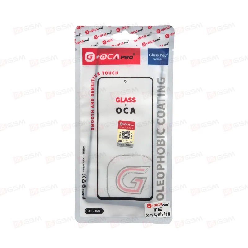Стекло + OCA (G+OCA) Sony Xperia 10 II фото в интернет-магазине 05gsm.ru