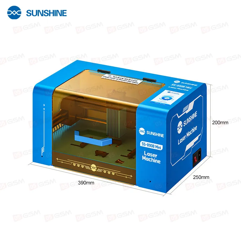 Лазерный аппарат Sunshine SS-890B Mini (Для крышек) фото в интернет-магазине 05gsm.ru