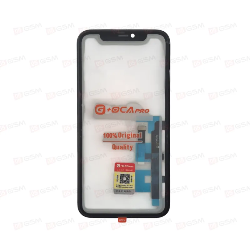 Сенсор G+OCA iPhone 11 с рамкой ORG фото в интернет-магазине 05gsm.ru
