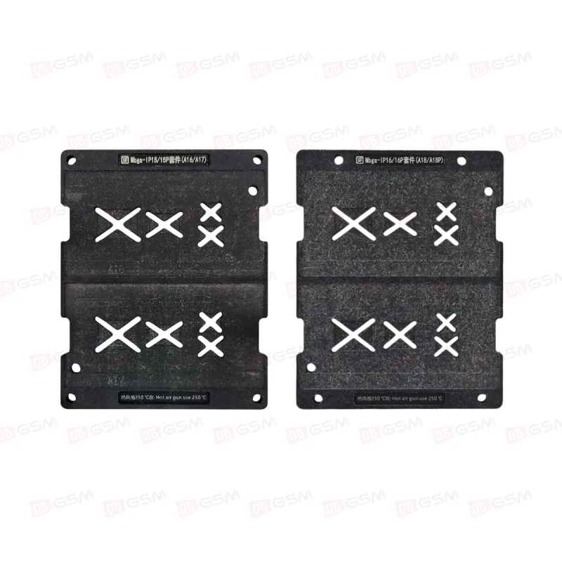 Набор трафаретов Amaoe MBGA-IP 30 in 1 для iPhone 7-16 Pro Max (CPU/NAND/Wi-Fi/Baseband chip) фото в интернет-магазине 05gsm.ru