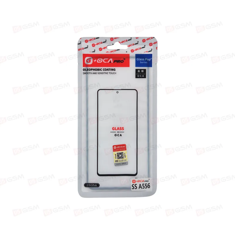 Стекло + OCA (G+OCA) Samsung A556 5G черный фото в интернет-магазине 05gsm.ru