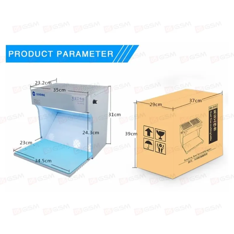 Маленькая чистая комната Sunshine SS-917C (350x460x310 мм) фото в интернет-магазине 05gsm.ru