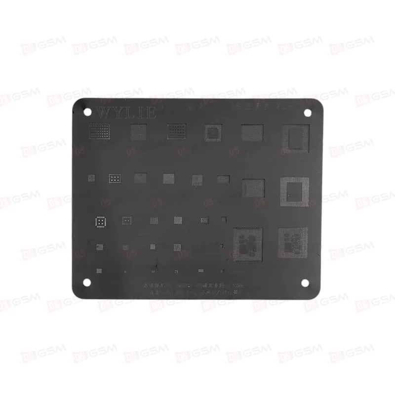 Трафарет для BGA микросхем Wylie WL-80 (Qualcom 865/SM8250/ОЗУ - Redmi K30 Pro/Mi10/10Pro) фото в интернет-магазине 05gsm.ru