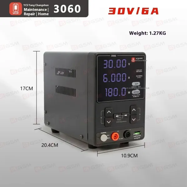Блок питания YCS 3060 (30В; 6А) фото в интернет-магазине 05gsm.ru