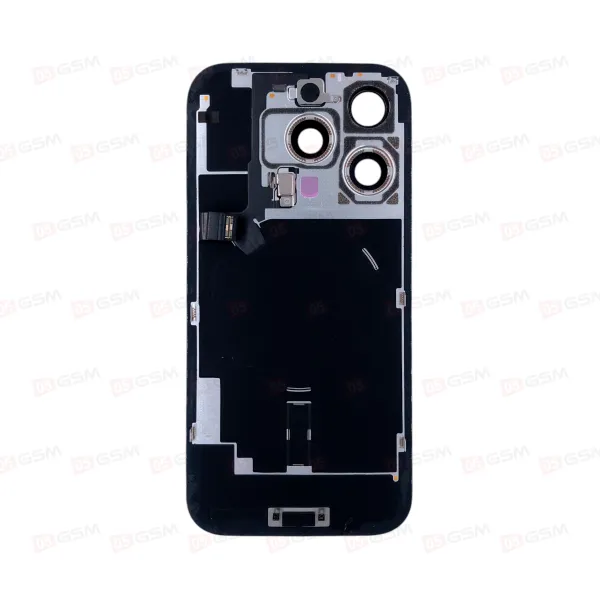 Крышка iPhone 16 Pro (Black titanium/Черный; снятый оригинал 100%; монолит) фото в интернет-магазине 05gsm.ru
