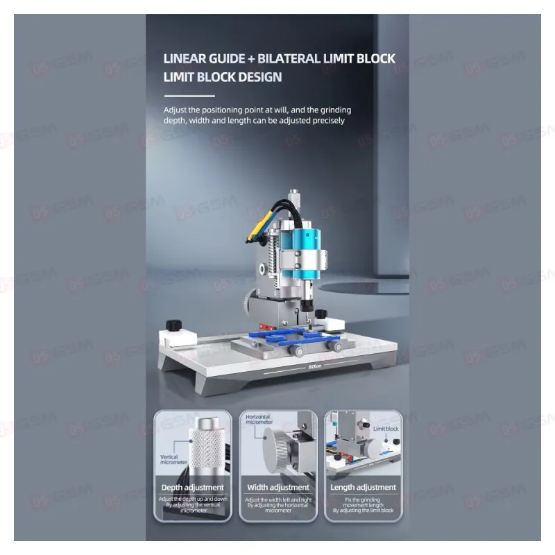 Шлифовальный станок для стачивания микросхем Aixun Grinder (2 Gen) фото в интернет-магазине 05gsm.ru