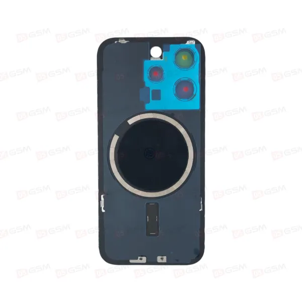 Крышка iPhone 15 Pro со стеклами и магнитами (Blue titanium/Синий; оригинал; монолит) фото в интернет-магазине 05gsm.ru