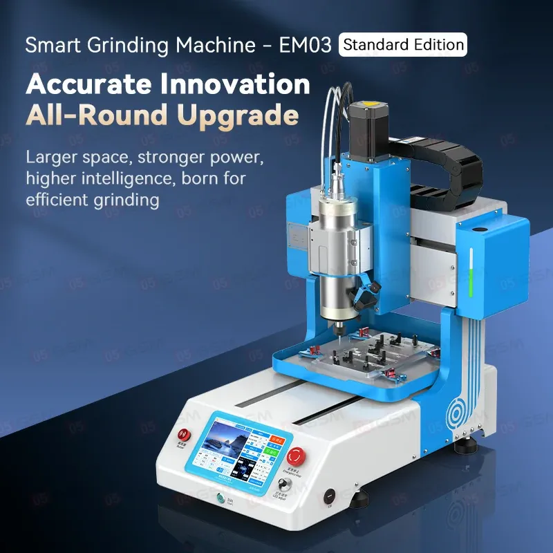 Шлифовальный станок на ЧПУ JCID EM03 (Стандарт: формы для платы iPhone 11-15PM) фото в интернет-магазине 05gsm.ru