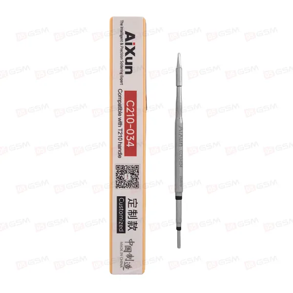 Жало Aixun C210 - 034 для работы с пластиками 1 мм фото в интернет-магазине 05gsm.ru