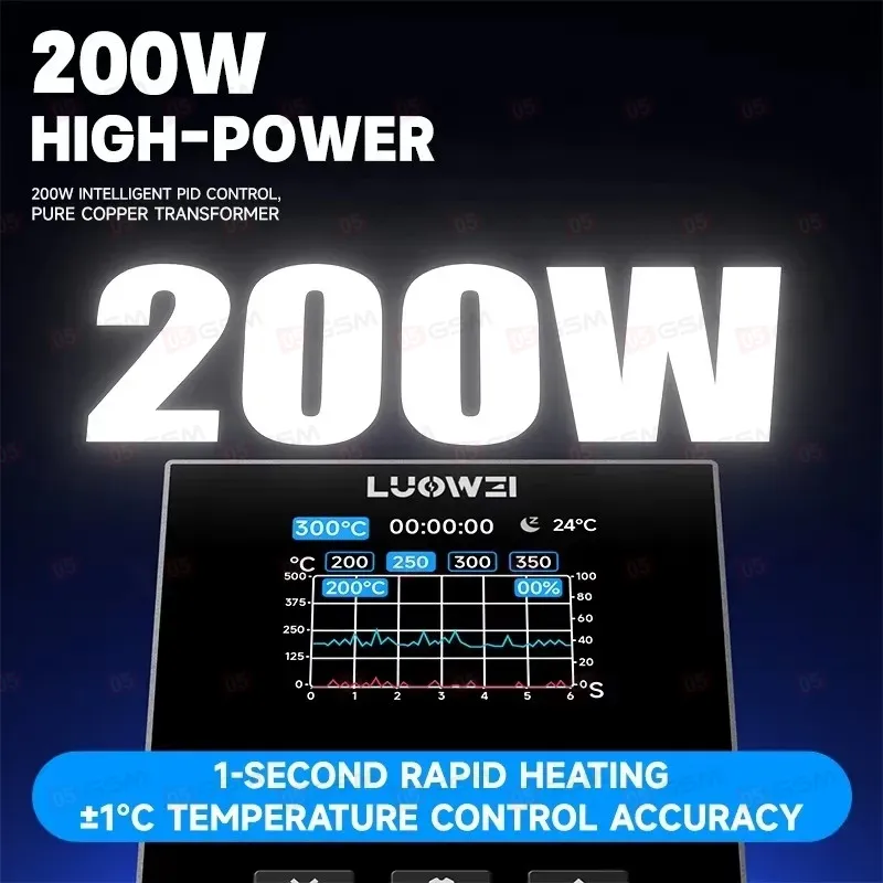 Паяльная станция Luowei LW-SS01 фото в интернет-магазине 05gsm.ru