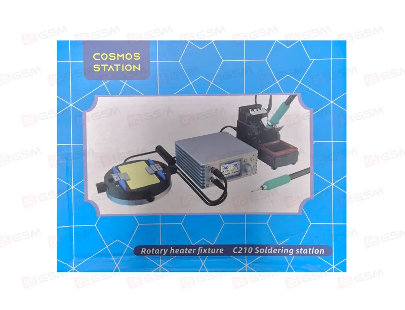 Паяльная станция с нижним подогревом 05GSM Cosmos Station (Ручка 210 и 2 жала) фото в интернет-магазине 05gsm.ru