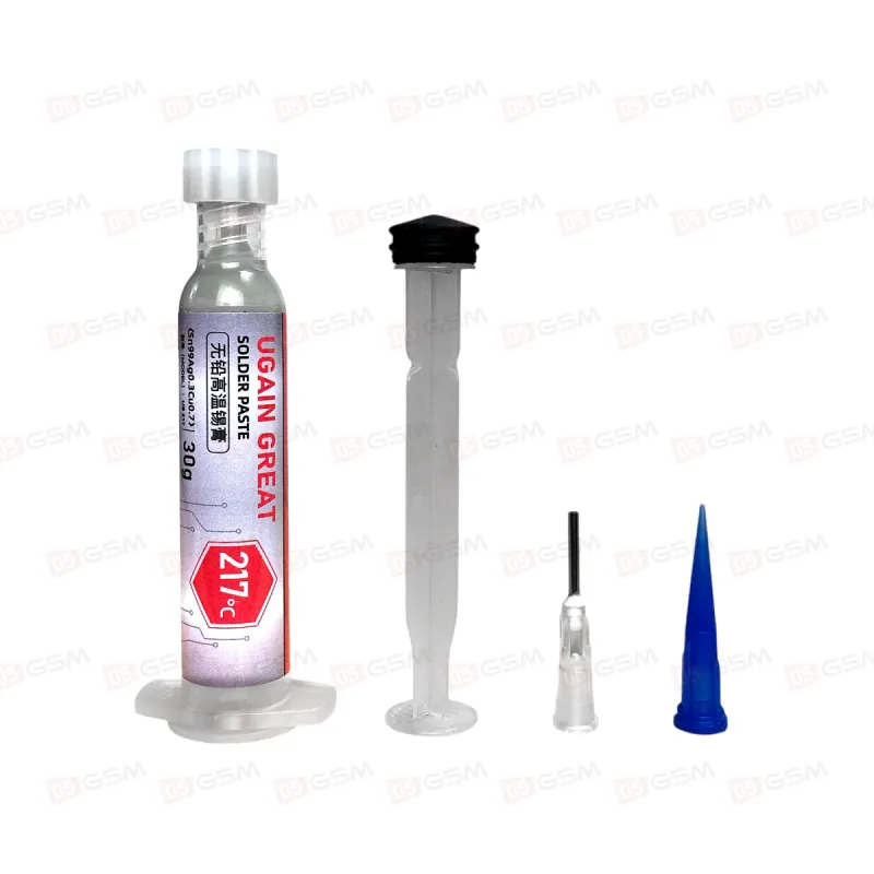 Паста для BGA IC Ugain 217°C (Жидкое олово; в шприце) фото в интернет-магазине 05gsm.ru