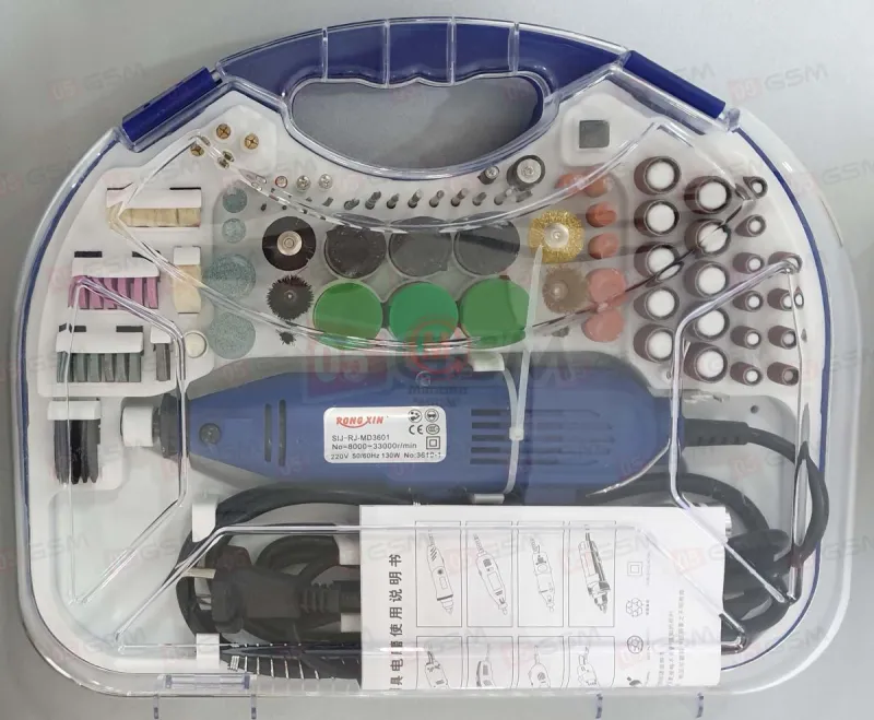 Шлифовальная машинка MD3601-1 (Набор в кейсе) фото в интернет-магазине 05gsm.ru