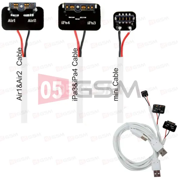 Плата для теста и подзарядки АКБ Kaisi K-9202 BIG (iPhone 4G-7G/iPad3/4 /iPad Air1/2/Samsung/Xiaomi) фото в интернет-магазине 05gsm.ru