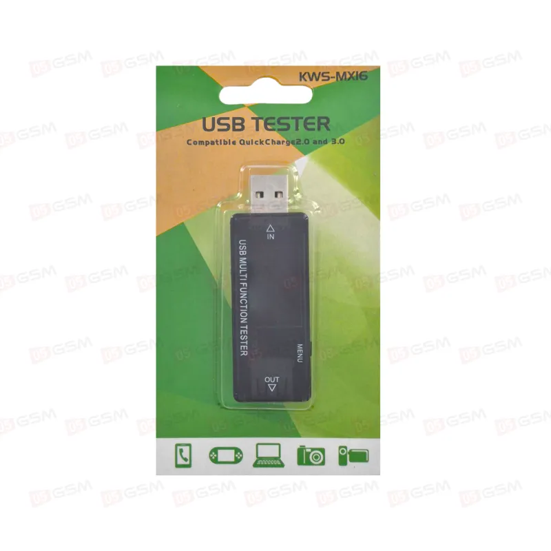 Тестер USB Detector (3-20V; 3A) фото в интернет-магазине 05gsm.ru