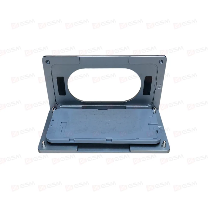 Форма OcaMaster для дисплея iPhone 14 (Центровка и ламинирование; серая) фото в интернет-магазине 05gsm.ru