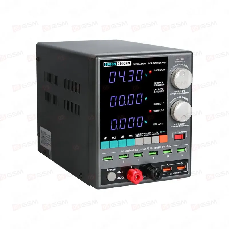 Блок питания Sugon 3010PM (Линейный; программируемый; 30 В; 10 А) фото в интернет-магазине 05gsm.ru