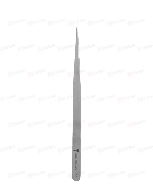 Пинцет прямой Tribe Tool ST-11 (Острый) фото в интернет-магазине 05gsm.ru