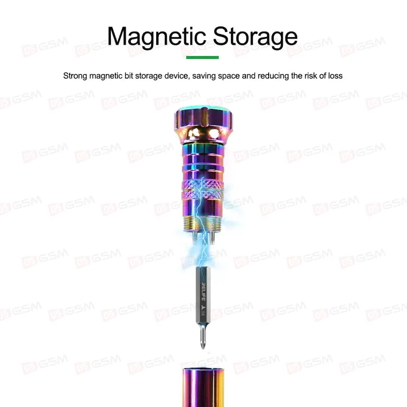 Набор отверток Relife RL-723 (Ручка и 5 бит) фото в интернет-магазине 05gsm.ru