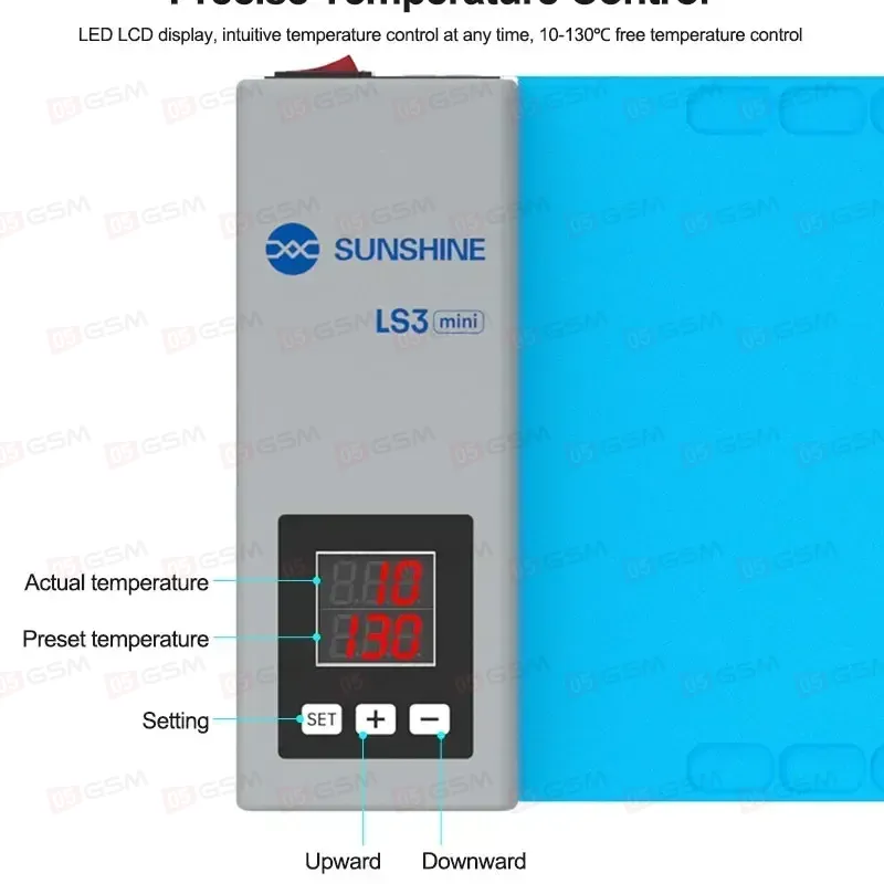 Монтажный коврик с подогревом Sunshine LS3 Mini фото в интернет-магазине 05gsm.ru