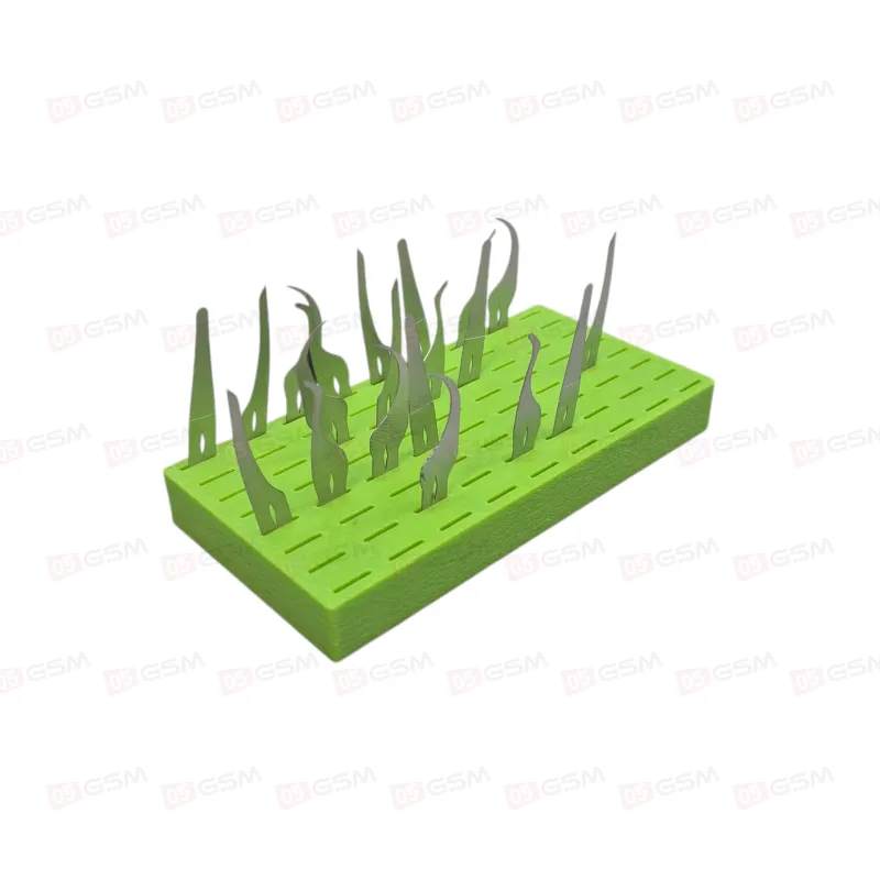 Органайзер для лезвий SYH-007 (Зеленый; 72 отсека) фото в интернет-магазине 05gsm.ru