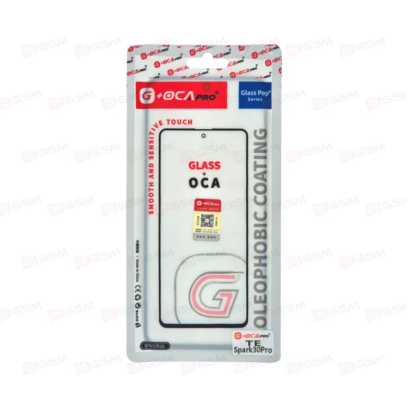 Стекло + OCA (G+OCA) Tecno SPARK 30 Pro фото в интернет-магазине 05gsm.ru