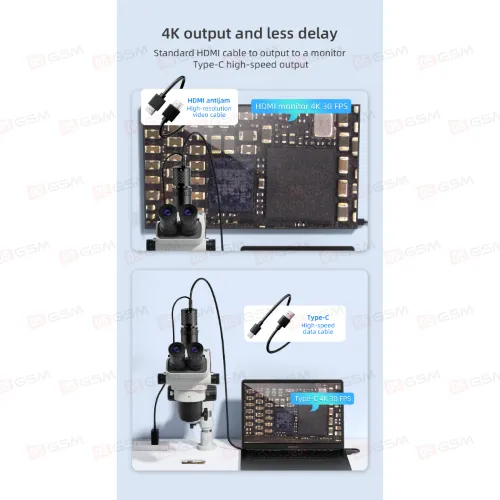 Камера на микроскоп Mega-Idea CX60S (1080P/4K) фото в интернет-магазине 05gsm.ru