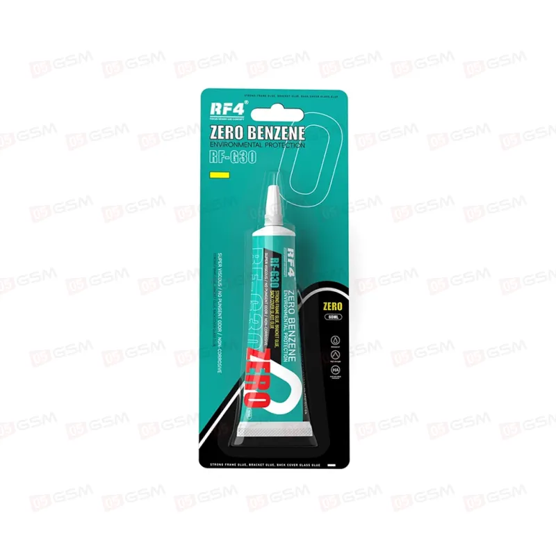 Клей безбензоловый RF4 RF-G30 (Прозрачный; 60 мл) фото в интернет-магазине 05gsm.ru