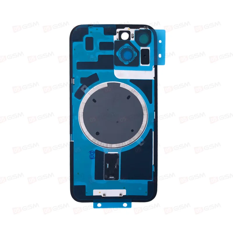 Крышка iPhone 14 со стеклами и магнитами (Midnight/Черный; оригинал; монолит) фото в интернет-магазине 05gsm.ru