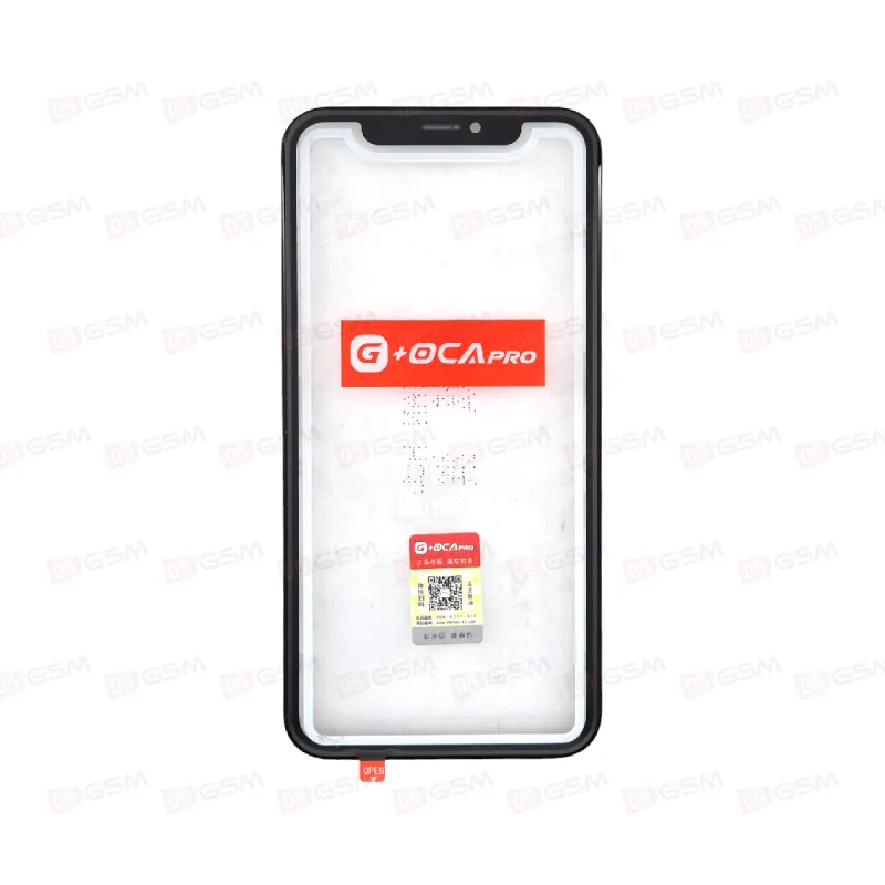 Стекло G+OCA iPhone XR с РАМКОЙ + OCA пленка фото в интернет-магазине 05gsm.ru