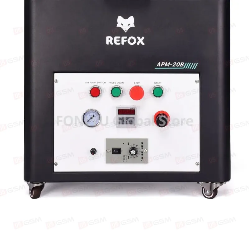 Полировочный аппарат для дисплеев Refox APM-20B (Бокс, формы, клей и порошок) фото в интернет-магазине 05gsm.ru