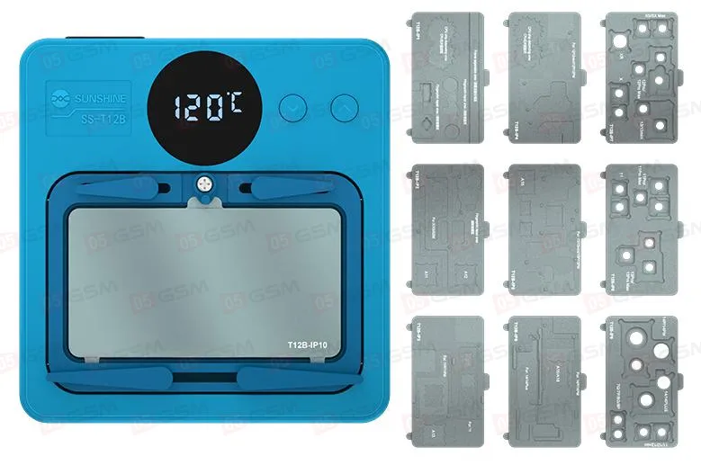 Нижний подогрев плат Sunshine SS-T12B (iPhone 7-15 Pro Max) фото в интернет-магазине 05gsm.ru