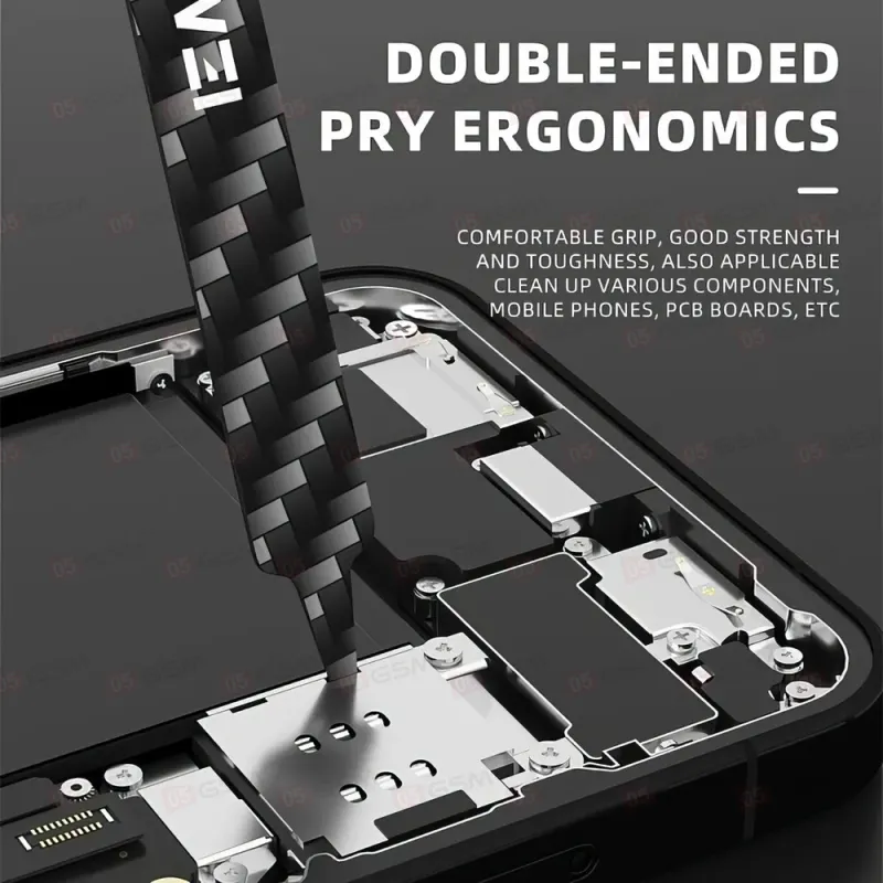 Набор инструментов для вскрытия корпуса Luowei Carbon Fiber (Opening key; 3 штуки) фото в интернет-магазине 05gsm.ru