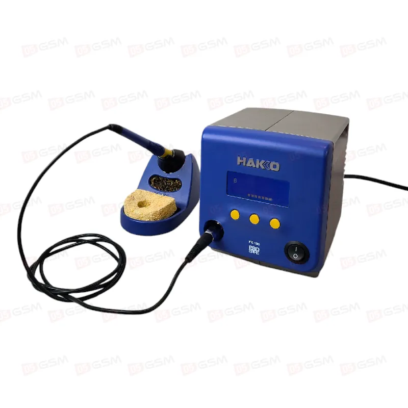 [Б/У] Паяльная индукционная станция с ручкой и подставкой Hakko FX100 220B (Небольшой износ) фото в интернет-магазине 05gsm.ru