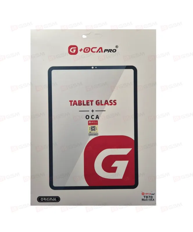 Стекло Samsung (G+OCA) Galaxy Tab S7 T870 11 черный фото в интернет-магазине 05gsm.ru