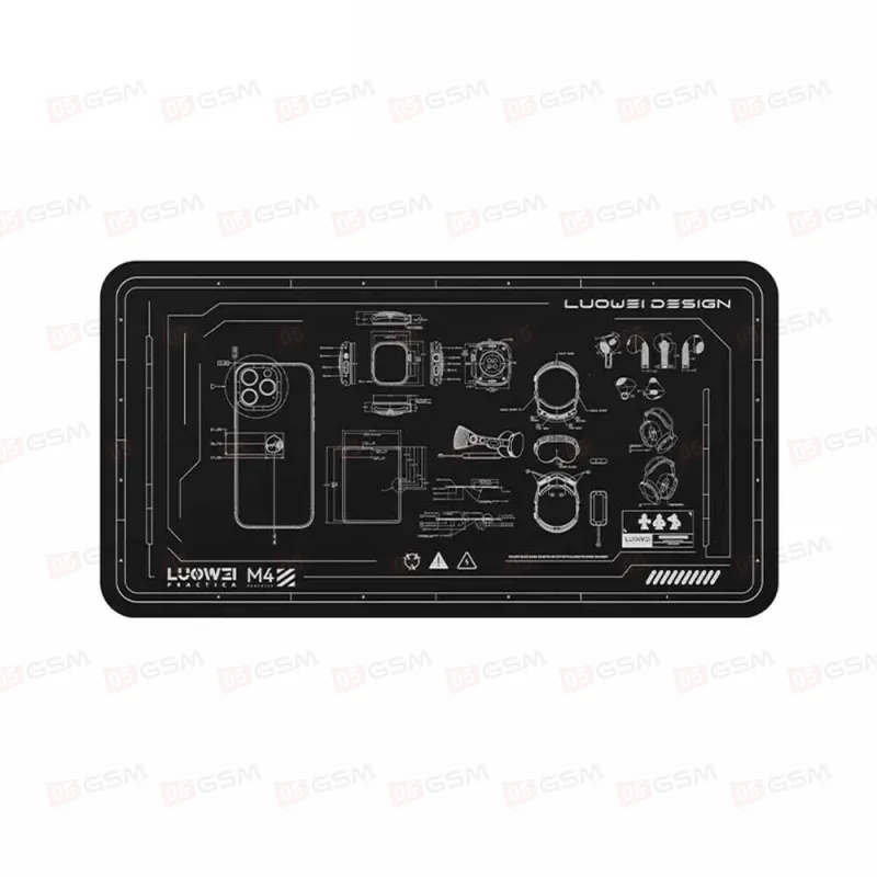 Монтажный коврик Luowei LW-M4 (370x195x2 мм) фото в интернет-магазине 05gsm.ru