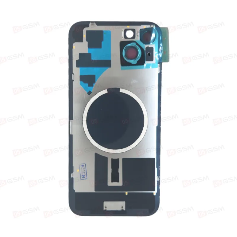 Крышка iPhone 15 Plus со стеклами и магнитами (Blue/Синий; оригинал; монолит) фото в интернет-магазине 05gsm.ru