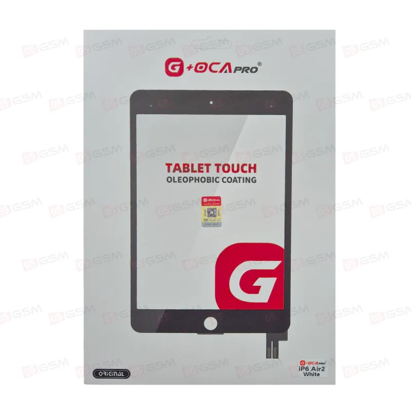 Сенсор IPad 6 AIR2 ORIG (G+OCA) белый (A1566/A1567) фото в интернет-магазине 05gsm.ru