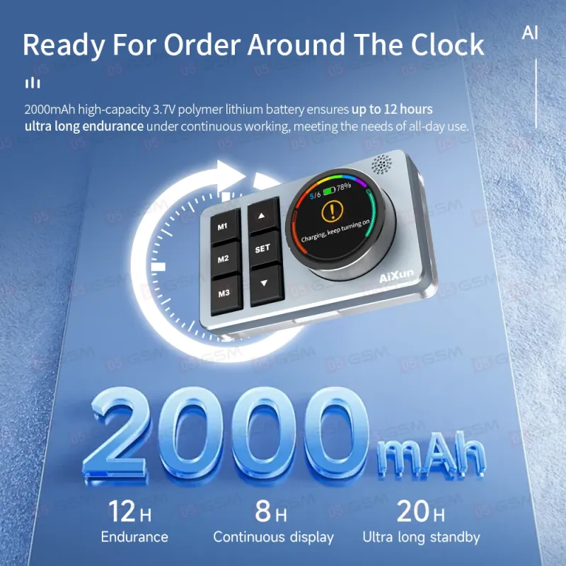 Пульт с голосовым управлением Aixun BS08 (Для паяльных станций и блоков питания) фото в интернет-магазине 05gsm.ru