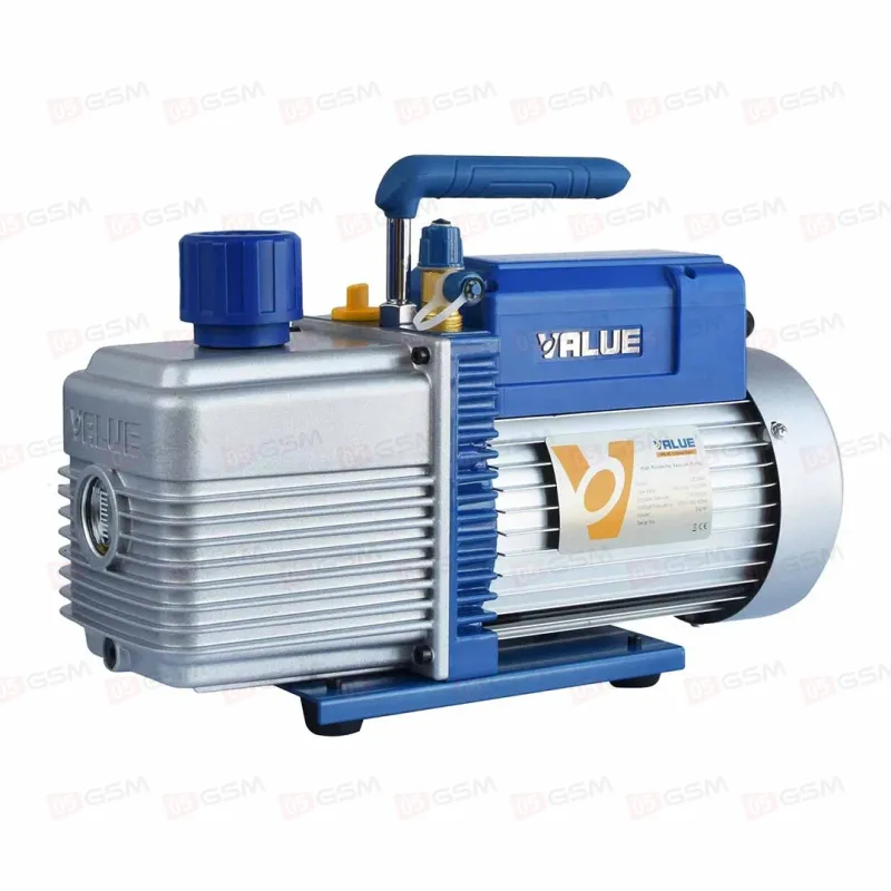 Помпа вакуумная двухступенчатая Value 2FY-4C-N (4 л; 14.4 куб. м; 0.2 Па; 750 Вт) фото в интернет-магазине 05gsm.ru