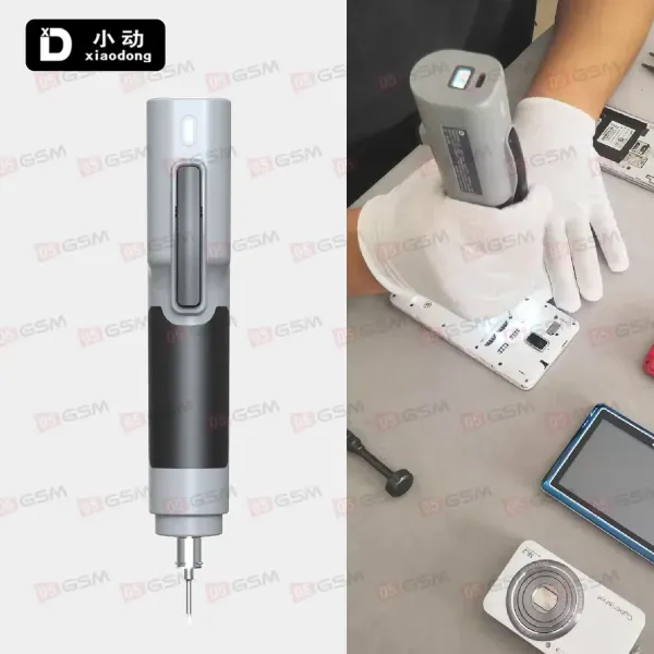 Отвертка электрическая XiaoDong P2 (Мощная; в комплекте держатель и 10 бит) фото в интернет-магазине 05gsm.ru