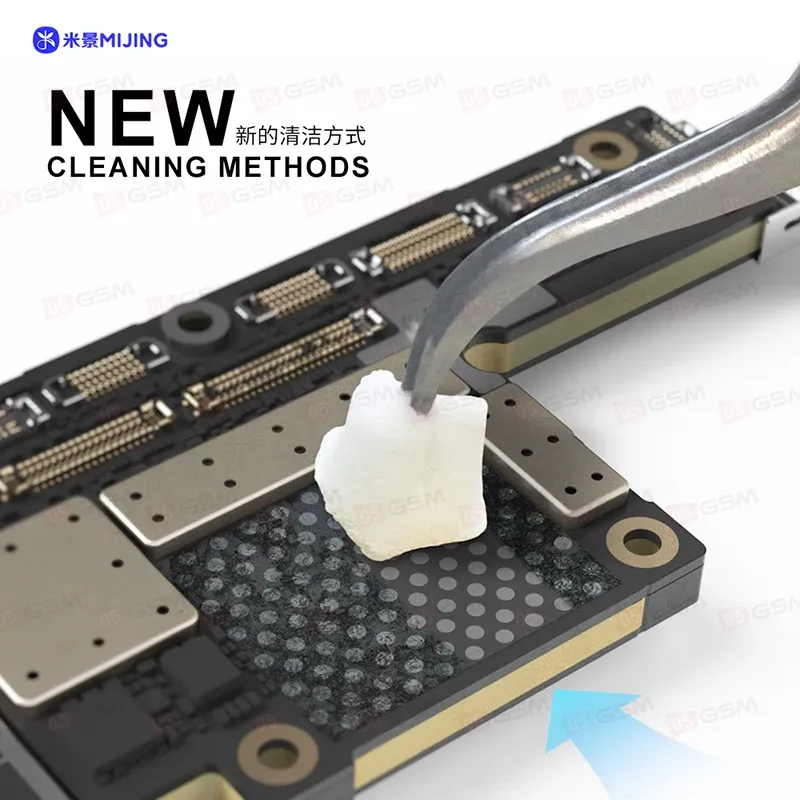 Спонжики для чистки платы Mijing HM-11 (Мини-губки; квадратные; упаковка) фото в интернет-магазине 05gsm.ru