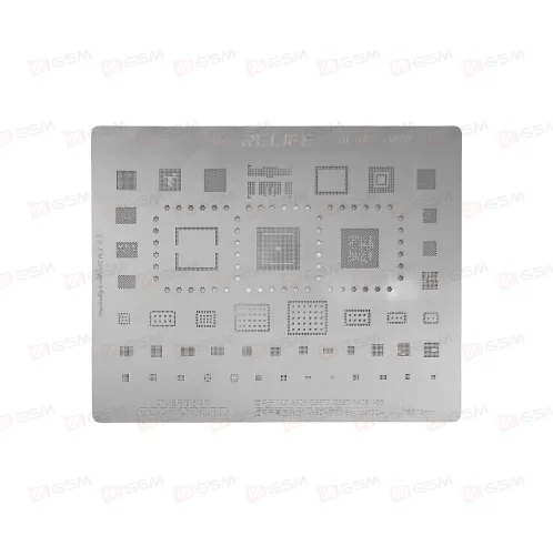 Трафарет для BGA RELIFE RL-044 Samsung Series (Набор 15 штук) фото в интернет-магазине 05gsm.ru