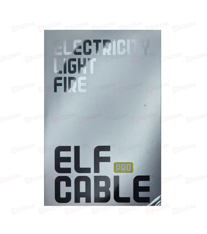 Кабель для быстрой зарядки C82-P (Arc ignition + lamp 240W fast charging data cable) фото в интернет-магазине 05gsm.ru