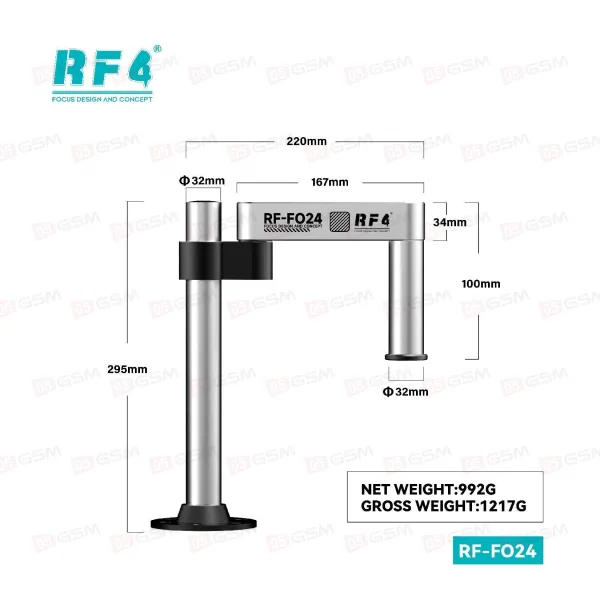 Штатив для микроскопа RF4 RF-FO24 фото в интернет-магазине 05gsm.ru
