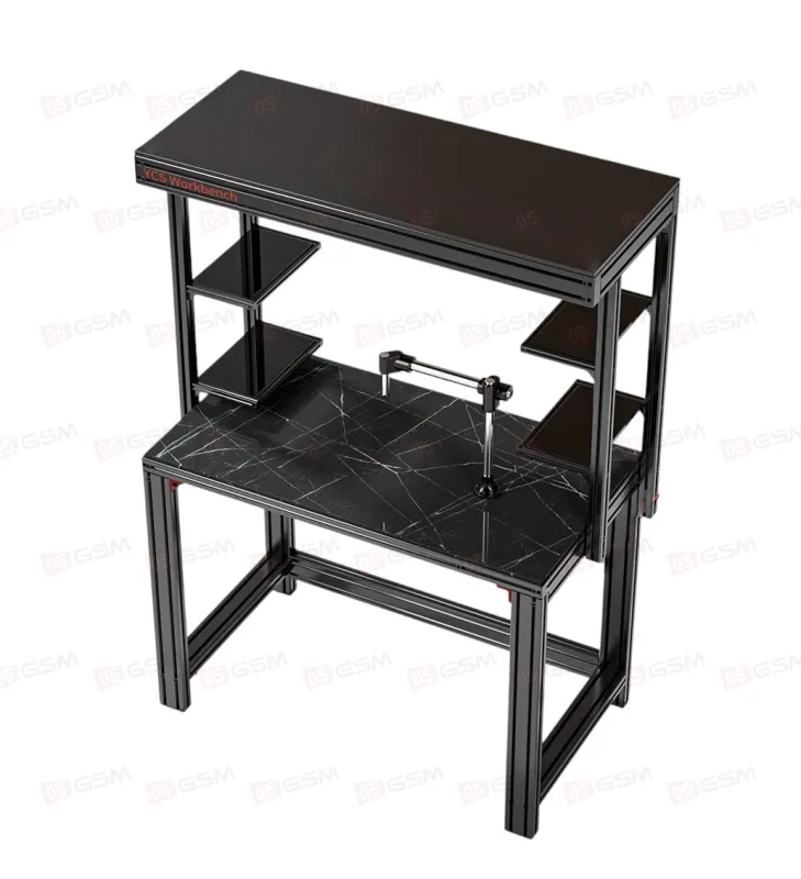 Рабочий стол мастера YCS Workbench Plus 1.2 (Со штативом; 120x160x60 см) фото в интернет-магазине 05gsm.ru