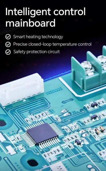 Термовоздушный фен Quick 861DW (Паяльная станция) фото в интернет-магазине 05gsm.ru