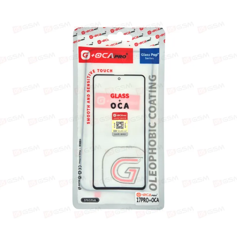 Стекло G+OCA iPhone 17 PRO + OCA пленка фото в интернет-магазине 05gsm.ru